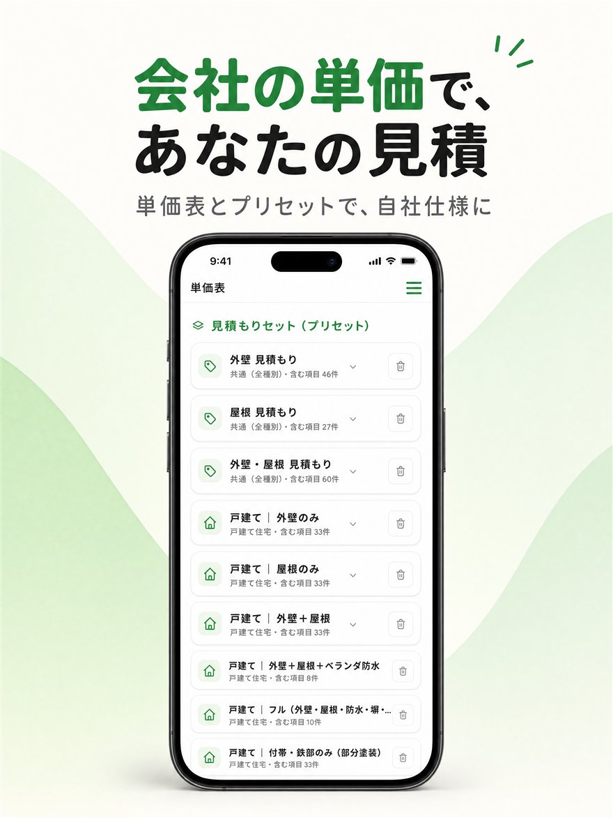 ぬりカルテの画面イメージ